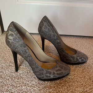 Brian Atwood 4” stilletto. Excellent condition Like new except for the bottoms